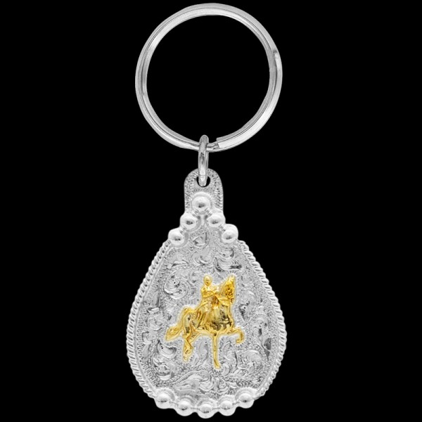 Gold Gaited Horse Keychain +$9.97